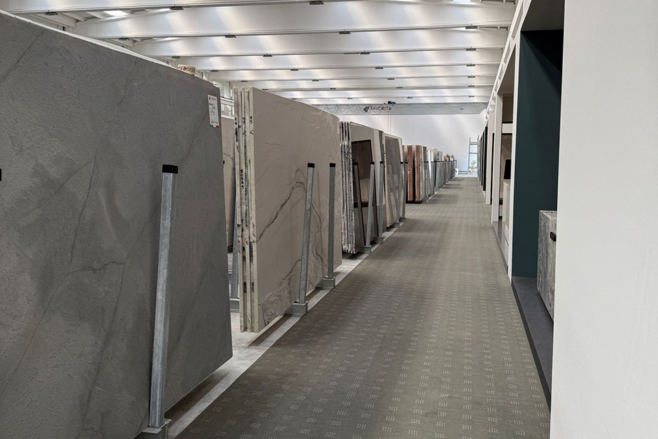 productiehal in Verona